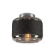 PANTILO ROPE 19, luminaire mural et monté au plafond, 1x max. 15 W E27, argent