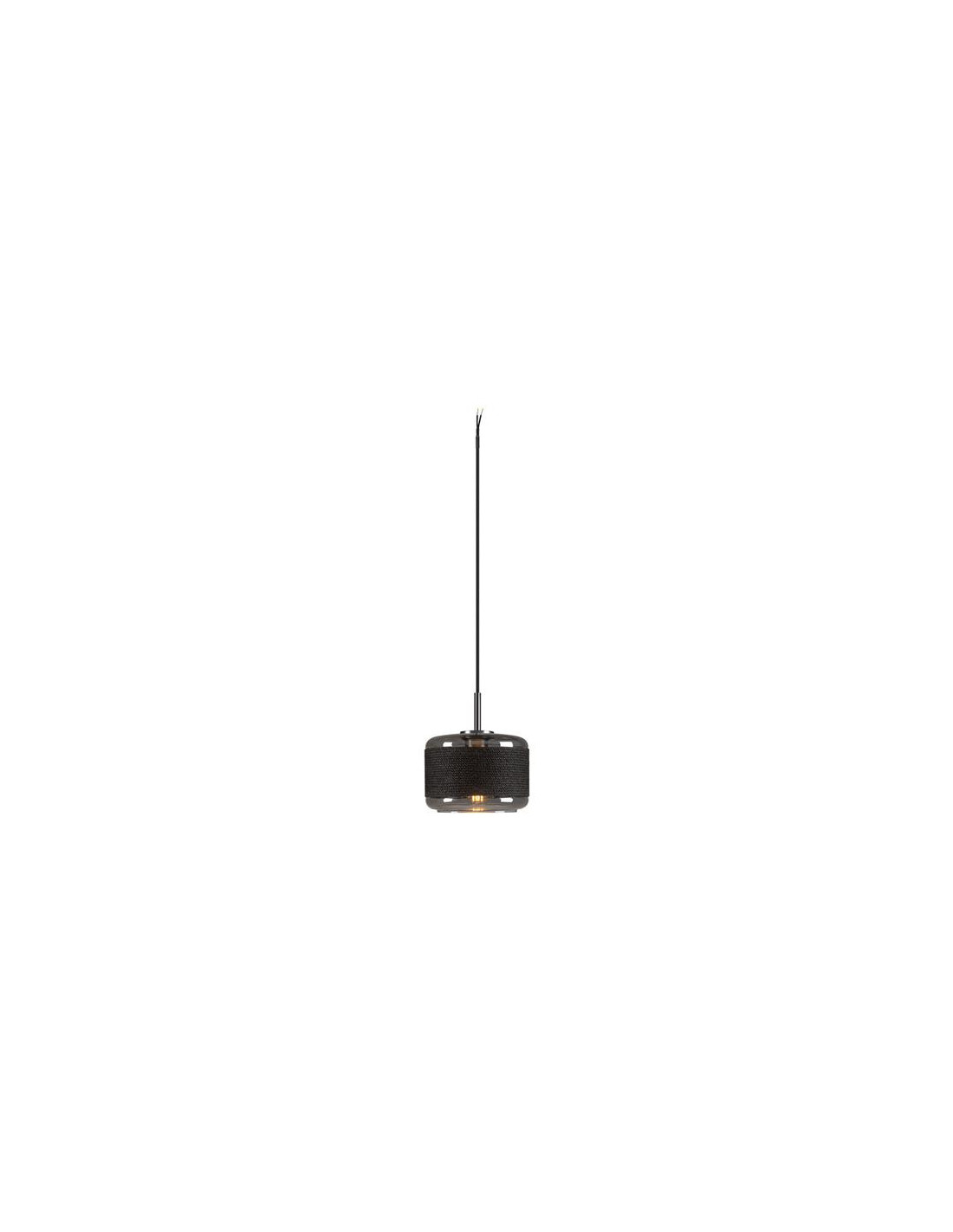 PANTILO ROPE 19, suspension, 250 cm, E27, 15 W, argent
