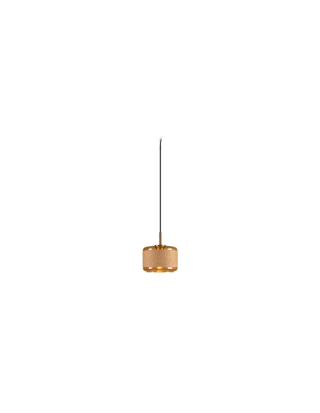 PANTILO ROPE 19, suspension, 250 cm, E27, 15 W, or