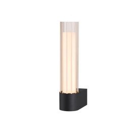 LYGANT single, applique murale apparente, 3000 K, 8 W, noir