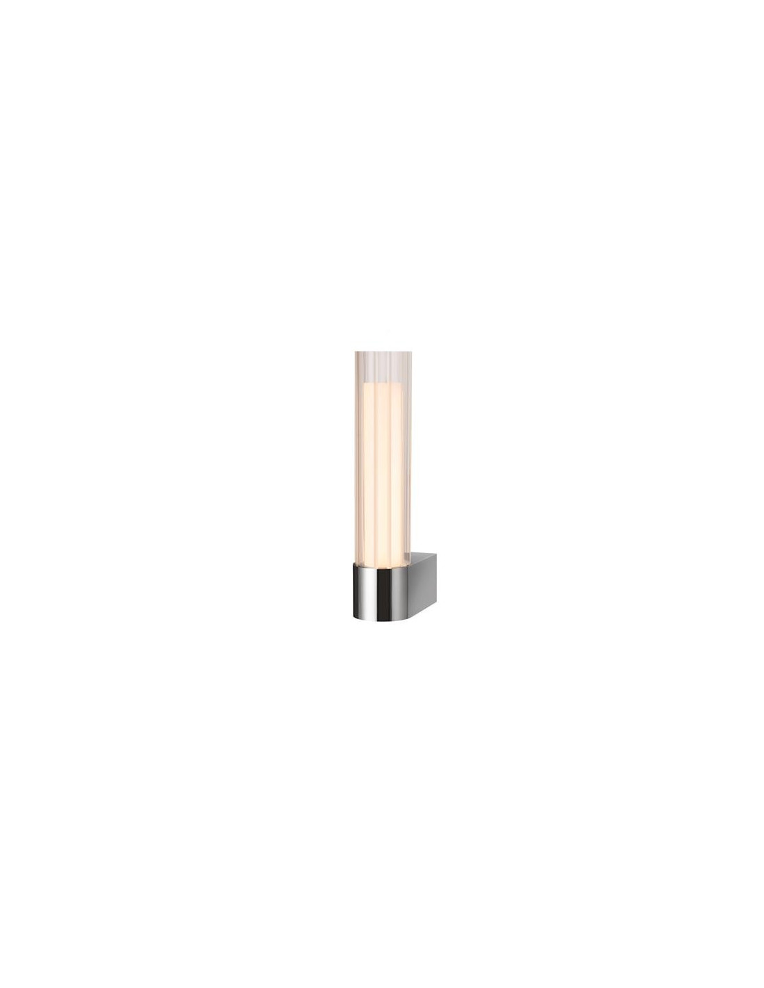 LYGANT single, applique murale apparente, 3000 K, 8 W, chromé