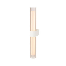 LYGANT double, applique murale apparente, 3000 K, 11 W, blanc