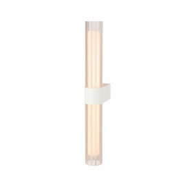 LYGANT double, applique murale apparente, 3000 K, 11 W, blanc