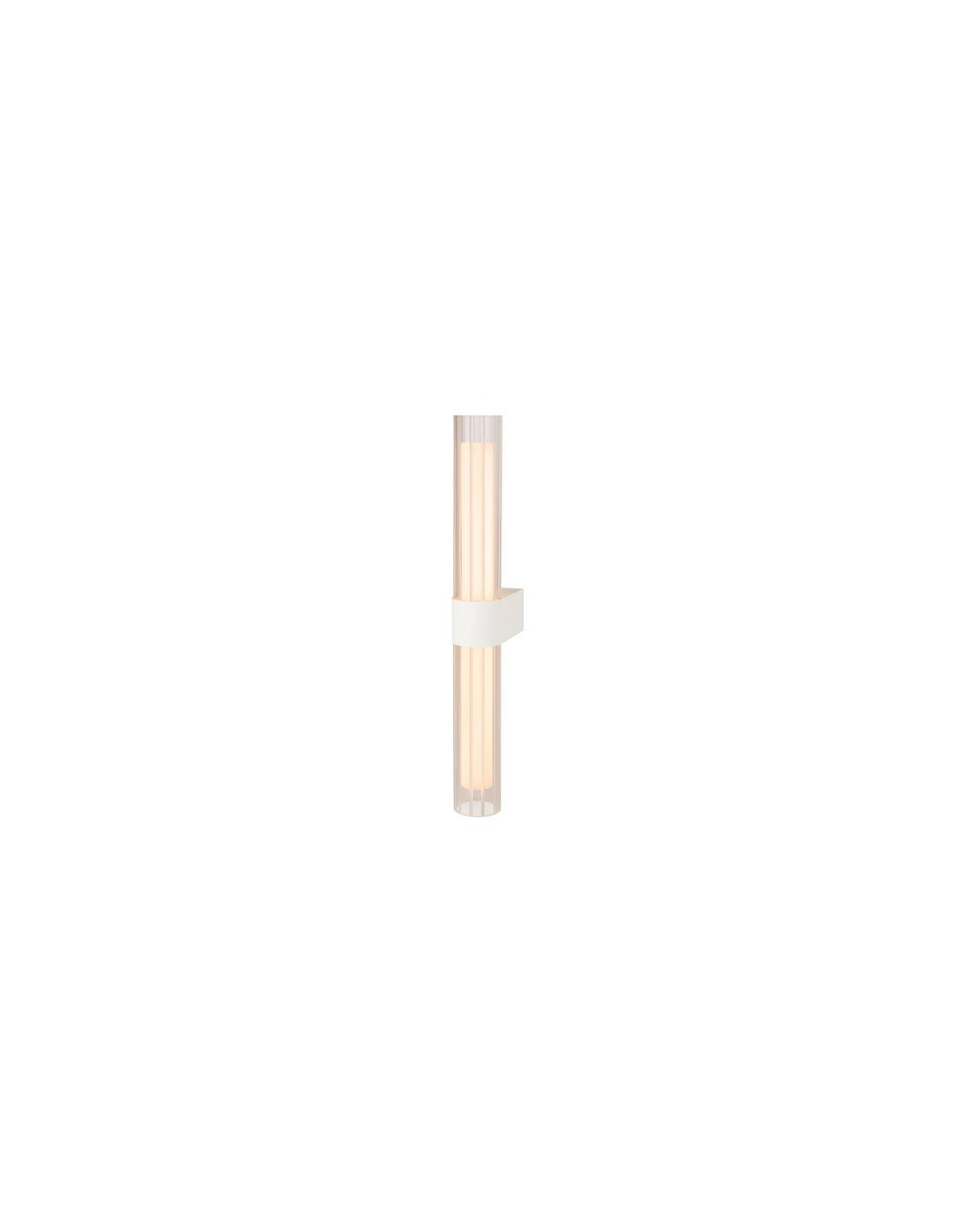 LYGANT double, applique murale apparente, 3000 K, 11 W, blanc