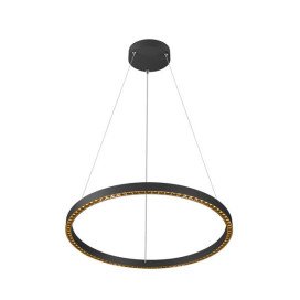 ONE CUBE, suspension, 300 cm, 3000 K, DALI 2, Touch, noir