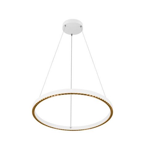 ONE CUBE, suspension, 300 cm, 3000 K, DALI 2, Touch, blanc