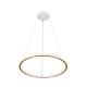 ONE CUBE, suspension, 300 cm, 3000 K, DALI 2, Touch, blanc