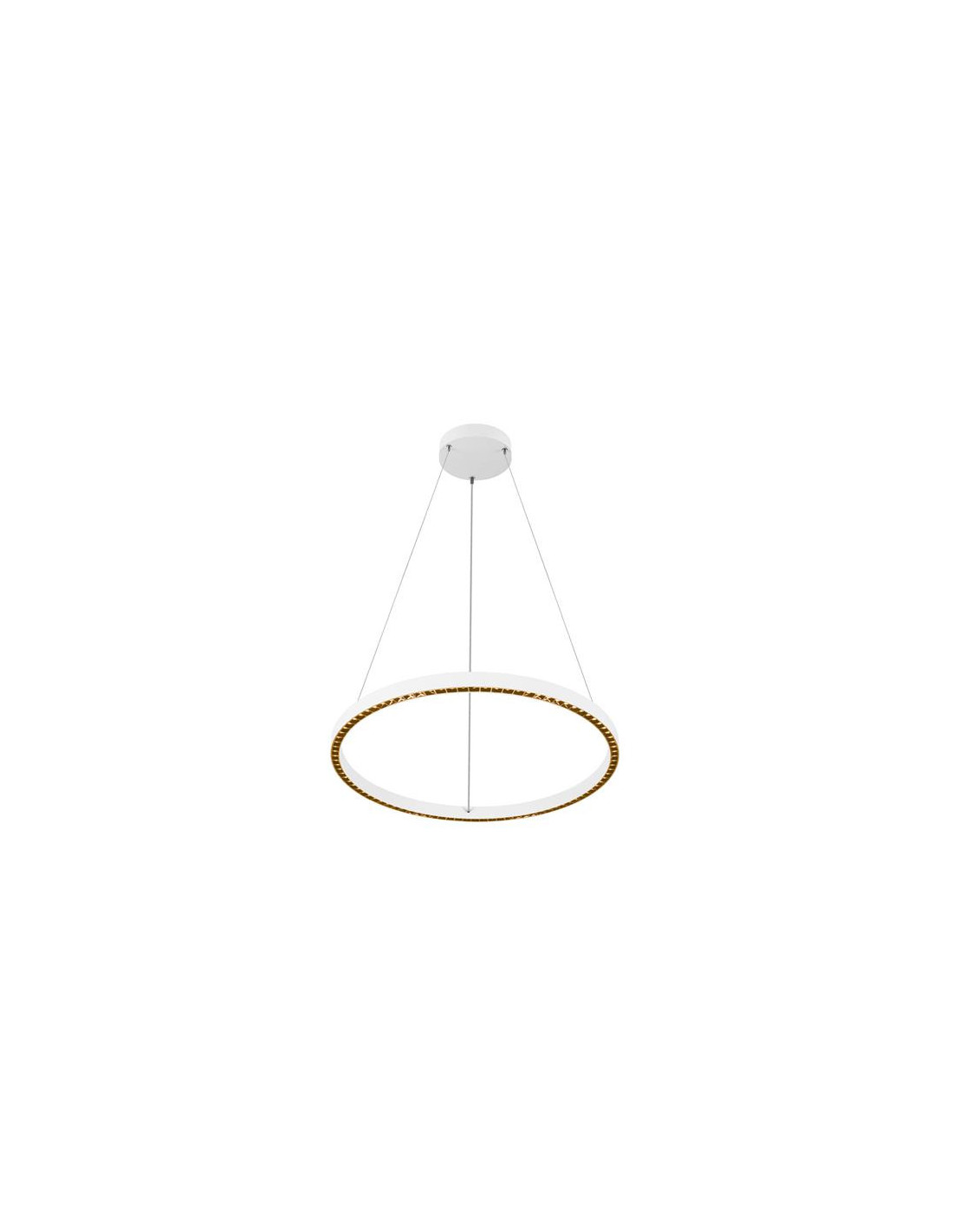 ONE CUBE, suspension, 300 cm, 3000 K, DALI 2, Touch, blanc