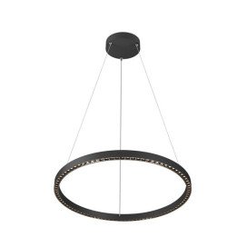 ONE CUBE, suspension, 300 cm, 4000 K, DALI 2, Touch, noir