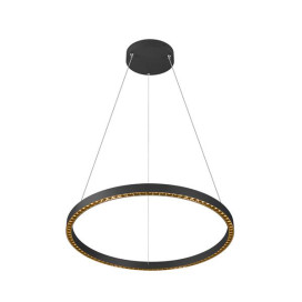 ONE CUBE UP/DOWN, suspension, 300 cm, 3000 K, DALI 2, Touch, noir
