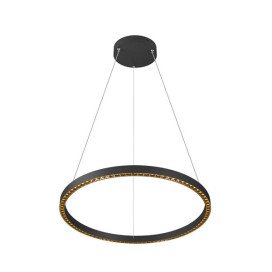 ONE CUBE UP/DOWN, suspension, 300 cm, 3000 K, DALI 2, Touch, noir
