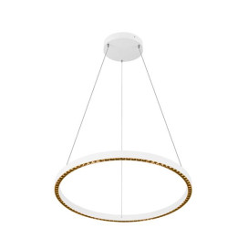 ONE CUBE UP/DOWN, suspension, 300 cm, 3000 K, DALI 2, Touch, blanc