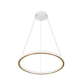 ONE CUBE UP/DOWN, suspension, 300 cm, 3000 K, DALI 2, Touch, blanc