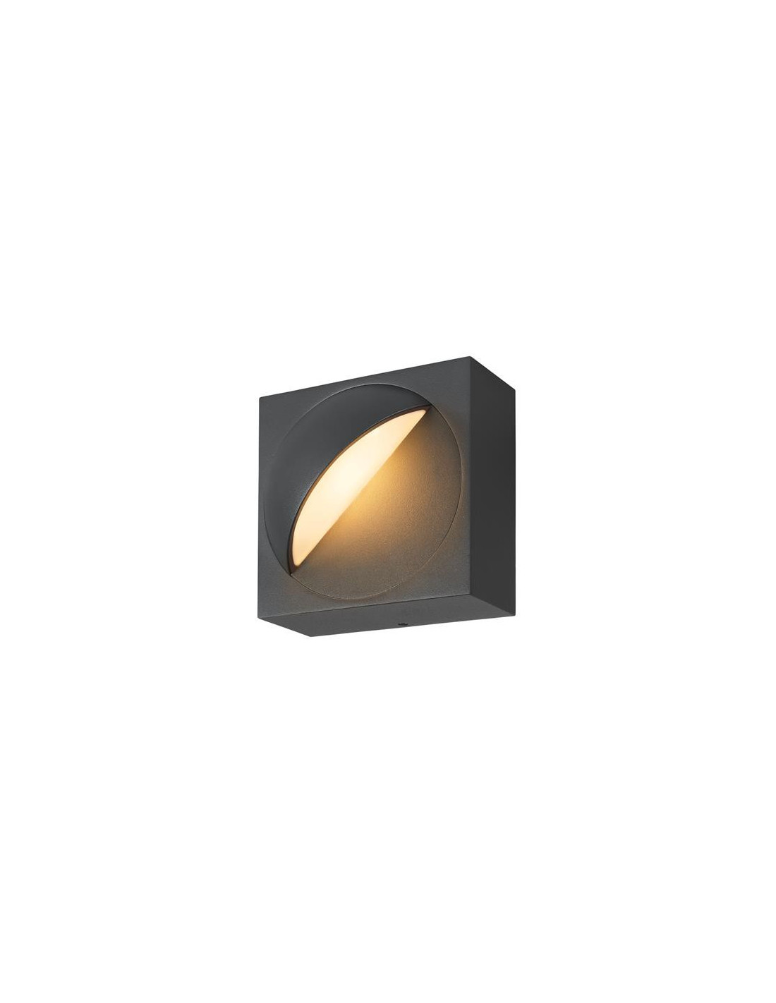 LID I, applique murale apparente, 2700/3000 K, 15 W, PHASE, 100°, anthracite