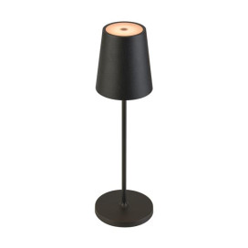 VINOLINA TWO, luminaire de table, batterie, IP65, 2200/2700/3000 K, TOUCH, noir