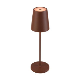 VINOLINA TWO,luminaire de table,batterie,IP65, 2200/2700/3000K,TOUCH, rouille