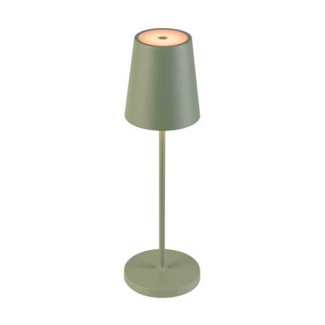 VINOLINA TWO, luminaire de table, batterie, IP65, 2200/2700/3000 K, TOUCH, vert