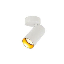 KAMI,assemblage pour murs et plafonds,1x max. 10W,GU10, blanc/doré