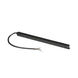 Alimentation Intrack, 48V TRACK 100W, avec câblage DALI en boucle, noir