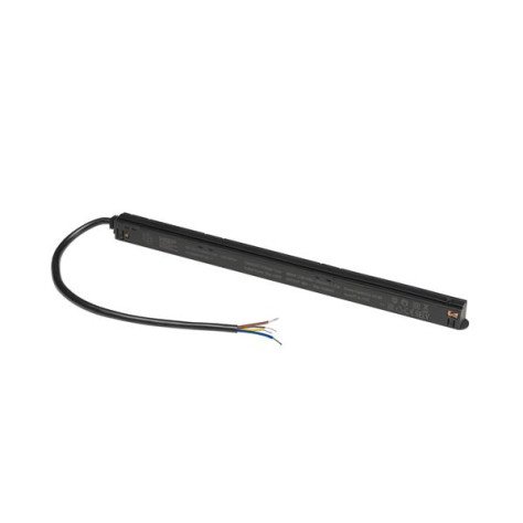 Alimentation Intrack, 48V TRACK 100W, avec câblage DALI en boucle, noir