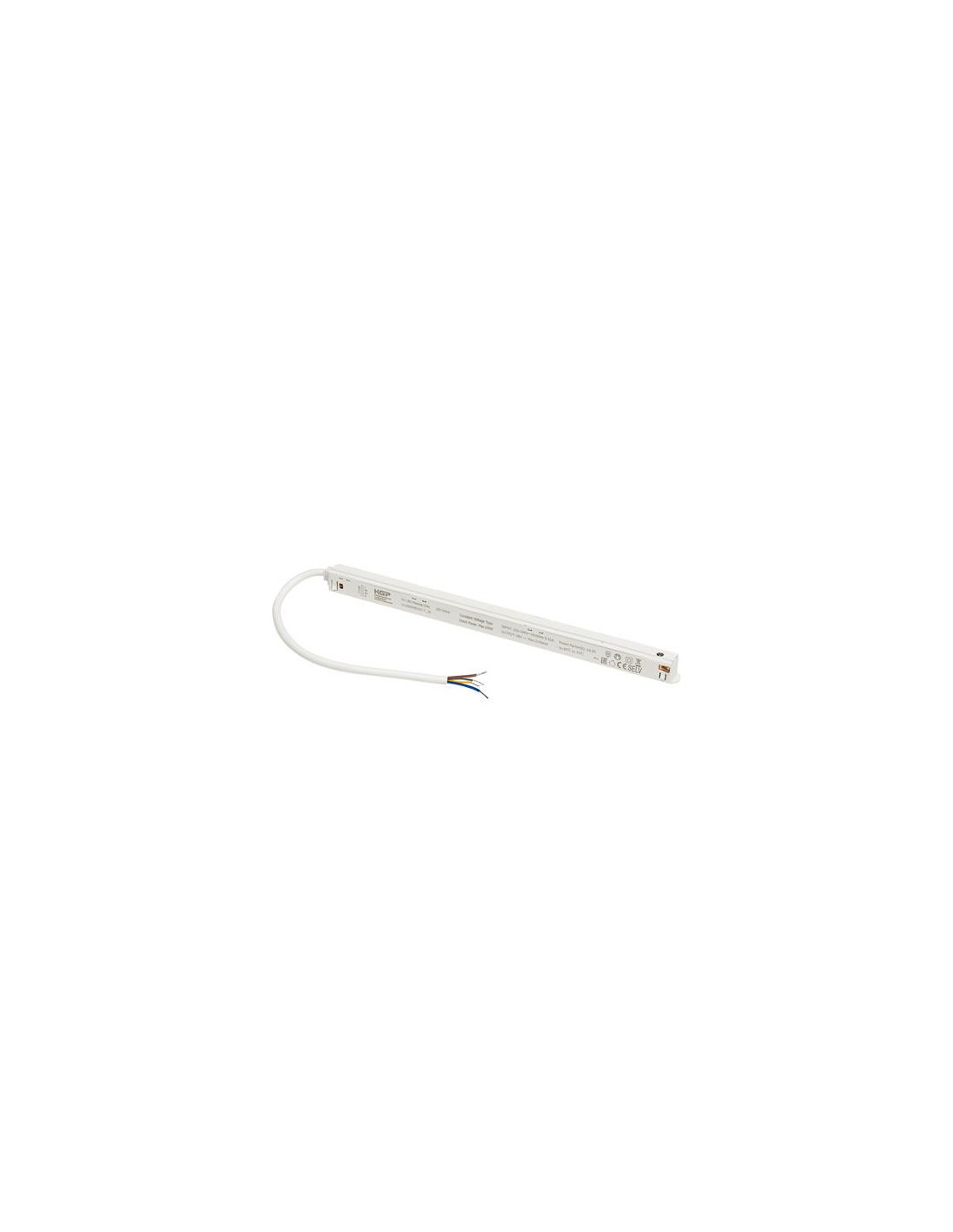 Intrack power adapter, 48V TRACK, 100W, incl. DALI through-wiring, white