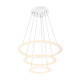 ONE FLAT, suspension, triple, 300 cm, 2700/3000 K, DALI 2, Touch, blanc