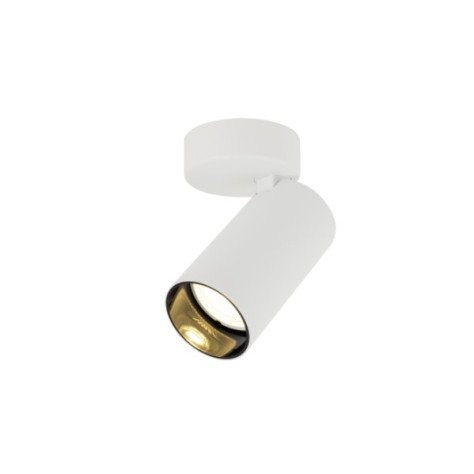 KAMI, luminaire mural et monté au plafond, 1x max. 10 W, GU10, blanc/noir