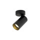 KAMI, luminaire mural et monté au plafond, 1x max. 10 W, GU10, noir