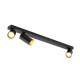 KAMI, luminaire monté au plafond, 3x max. 10 W, GU10, noir/or