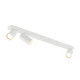 KAMI, luminaire monté au plafond, 3x max. 10 W, GU10, blanc