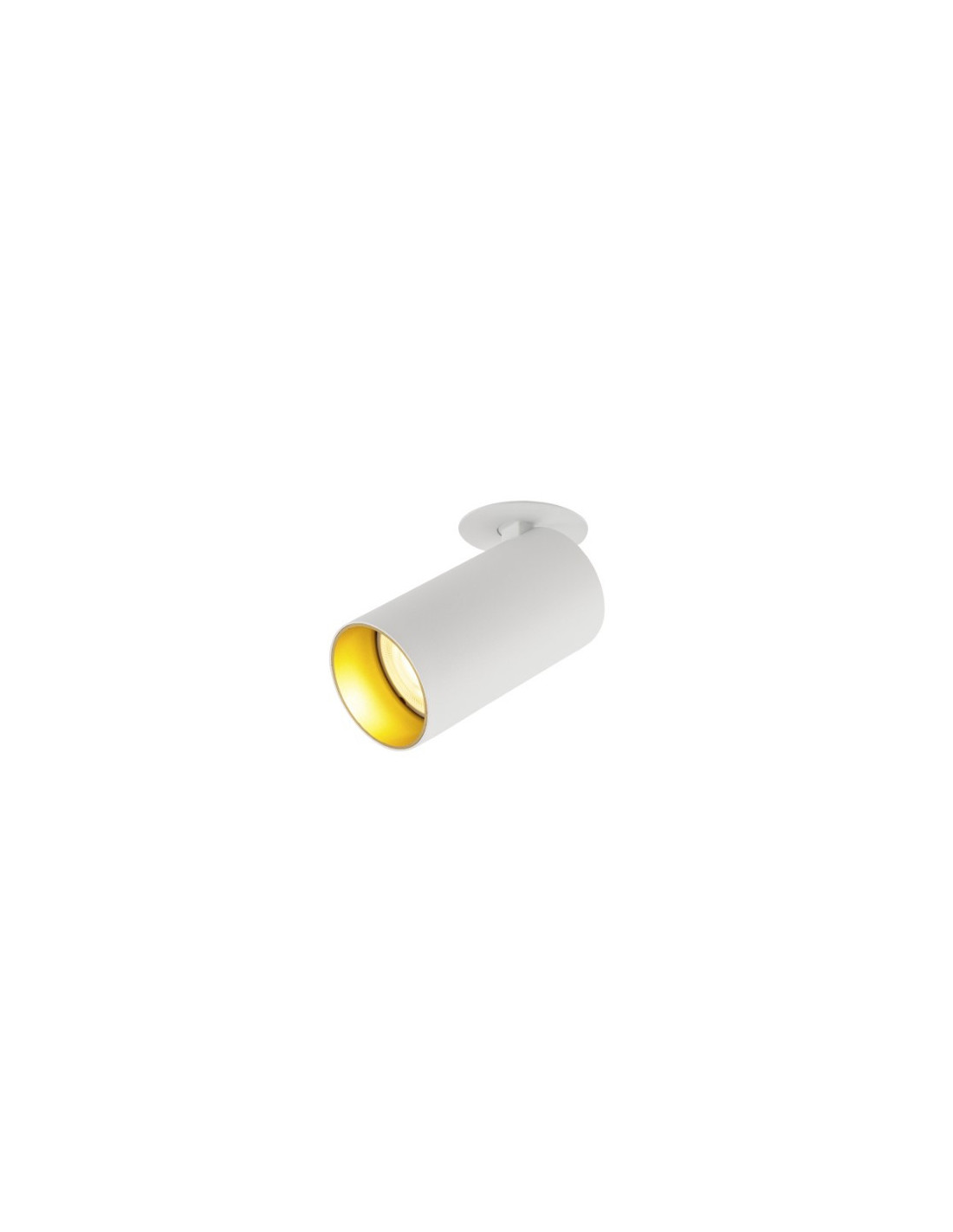KAMI, plafonnier encastré, 1x max. 10 W, GU10, blanc/or