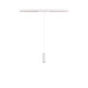 LALU®, suspension, 48 V, Led Base, Mix&Match, 150 cm, 8 W, 3000 K, DALI, blanc