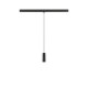 LALU®, suspension, 48 V, Led Base, Mix&Match, 150 cm, 8 W, 3000 K, DALI, noir