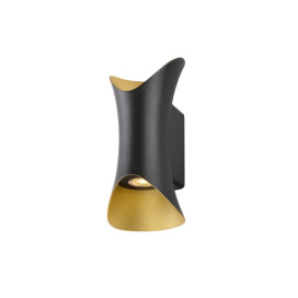 MODELA, applique murale, up/down, 2700 K, PHASE, noir/or