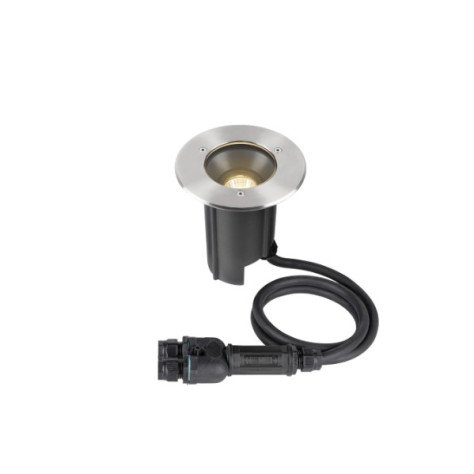 DASAR® M, luminaire encastré dans le sol, cache rond, 24°, 3000 K, driver DALI i