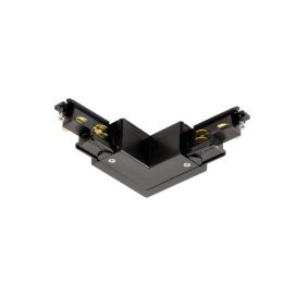 S-TRACK DALI, connecteur en L, réglable, alimentation possible, noir