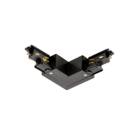 S-TRACK DALI, connecteur en L, réglable, alimentation possible, noir