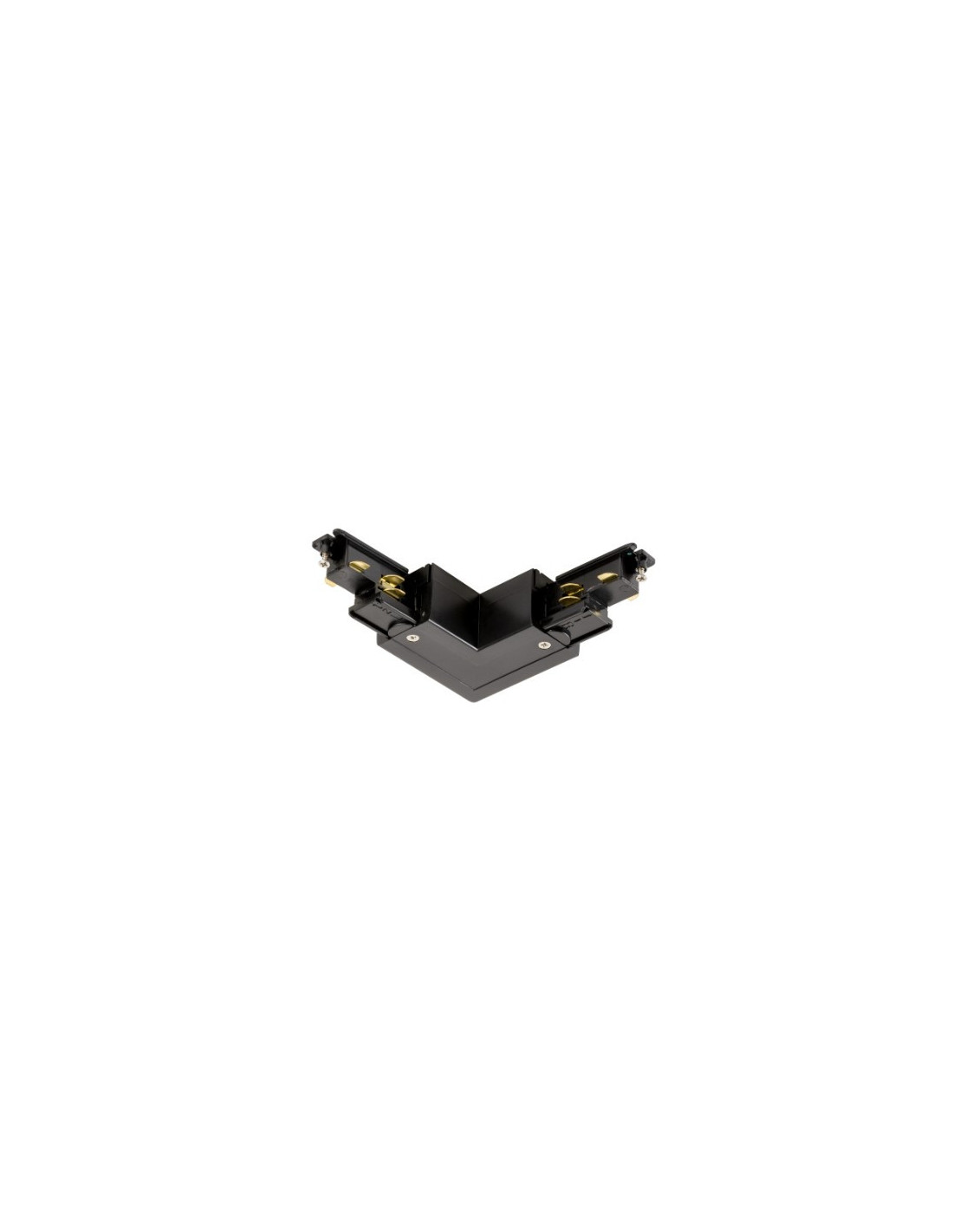 S-TRACK DALI, connecteur en L, réglable, alimentation possible, noir