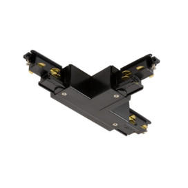 S-TRACK DALI, connecteur en T, réglable, gauche, alimentation possible, noir