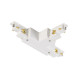 S-TRACK DALI, connecteur en T, réglable, gauche, alimentation possible, blanc