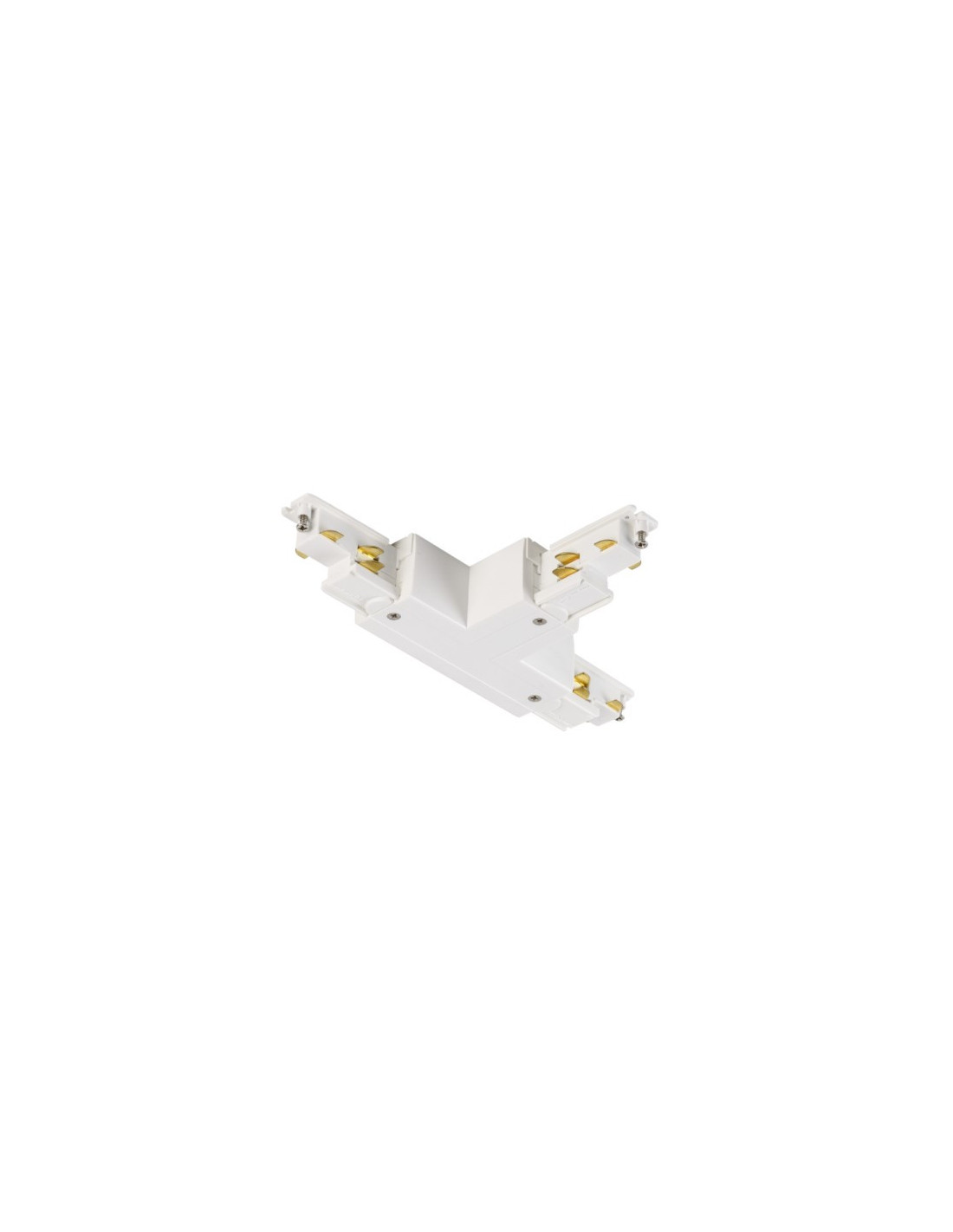 S-TRACK DALI, connecteur en T, réglable, gauche, alimentation possible, blanc