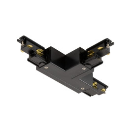 S-TRACK DALI, connecteur en T, réglable, droite, alimentation possible, noir