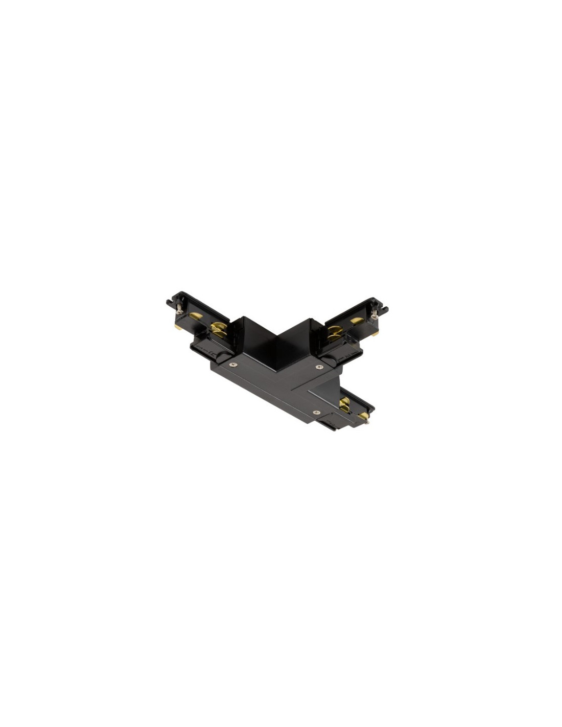 S-TRACK DALI, connecteur en T, réglable, droite, alimentation possible, noir