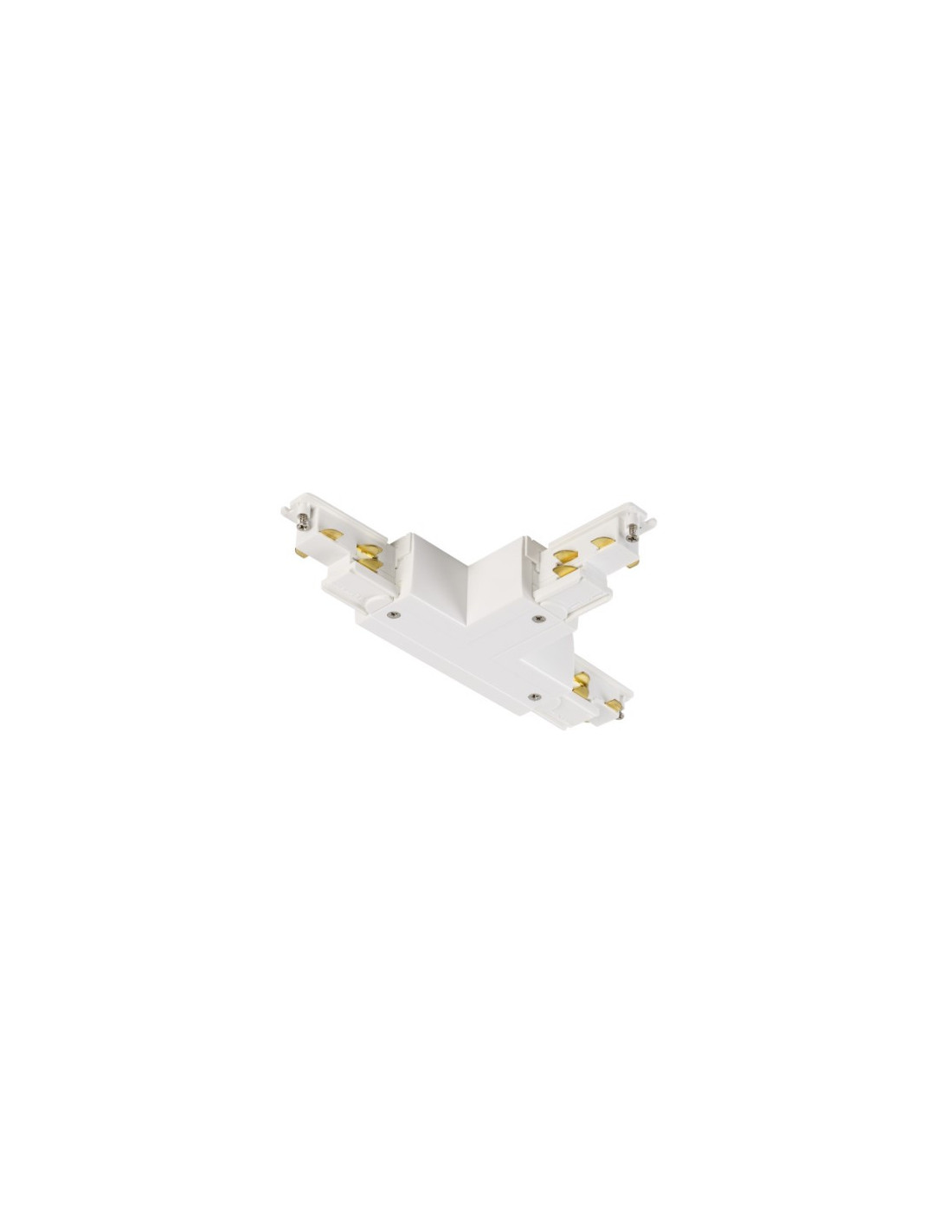 S-TRACK DALI, connecteur en T, réglable, droite, alimentation possible, blanc