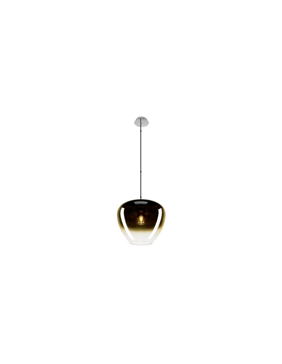 PANTILO CONVEX 40, suspension, 150 cm, E27, max. 40 W, or