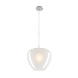 PANTILO CONVEX 40, suspension, 150 cm, E27, max. 40 W, blanc