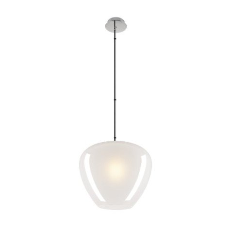 PANTILO CONVEX 40, suspension, 150 cm, E27, max. 40 W, blanc