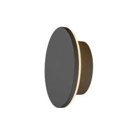 D-RING S, applique murale, PHASE, 2700/3000 K, PHASE, IP65, noir