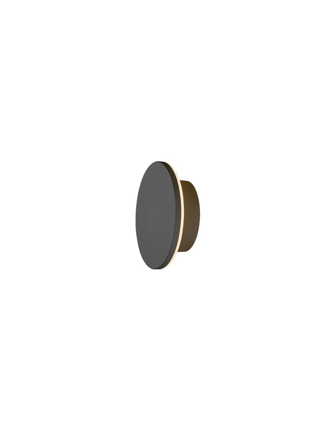 D-RING S, applique murale, PHASE, 2700/3000 K, PHASE, IP65, noir