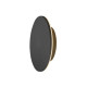 D-RING M, applique murale, PHASE, 2700/3000 K, PHASE, IP65, noir